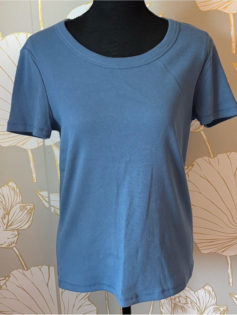 Market & Spruce Short-Sleeve Ribbed Tee